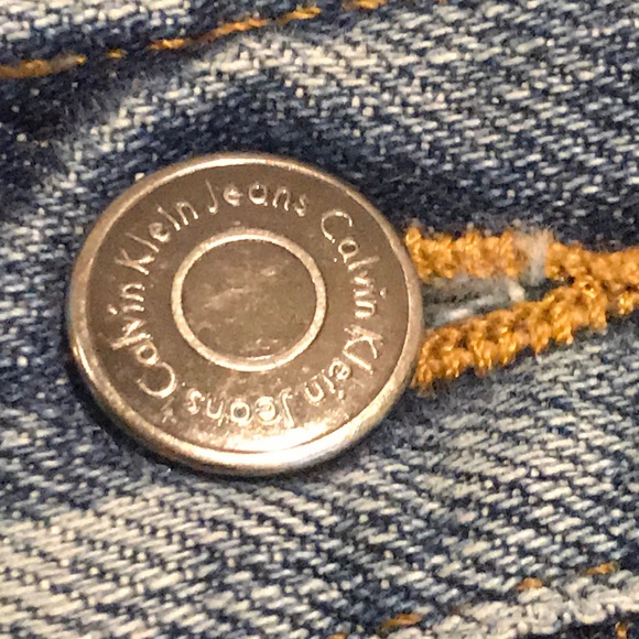 Calvin Klein , blue jean shorts - Picture 6 of 10